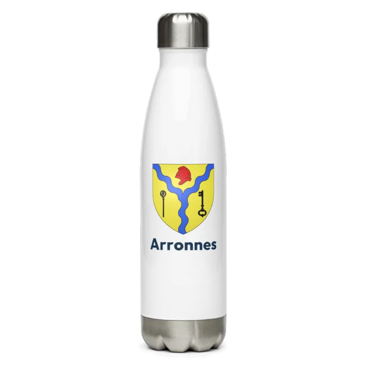 Gourde inox blason de Arronnes