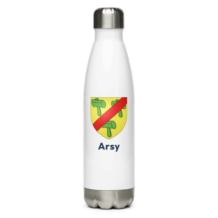 Gourde inox blason de Arsy