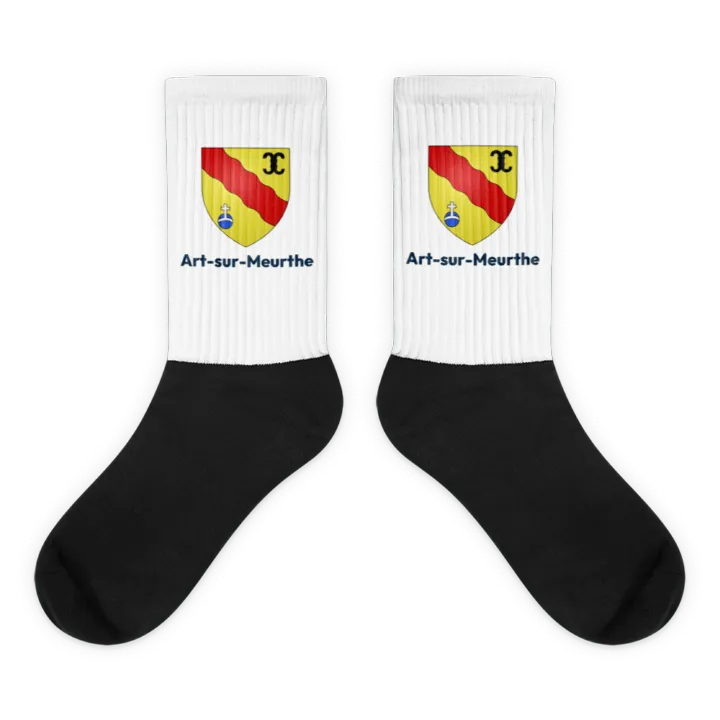 Chaussettes — blason d'Art-sur-Meurthe