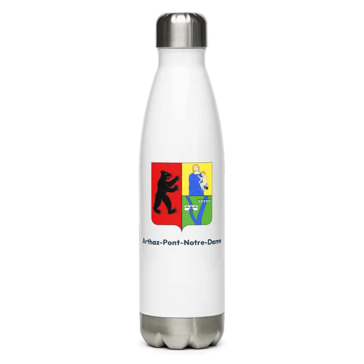 Gourde inox blason de Arthaz-Pont-Notre-Dame