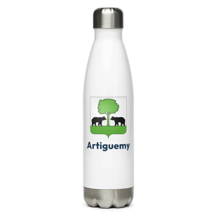 Gourde inox blason de Artiguemy