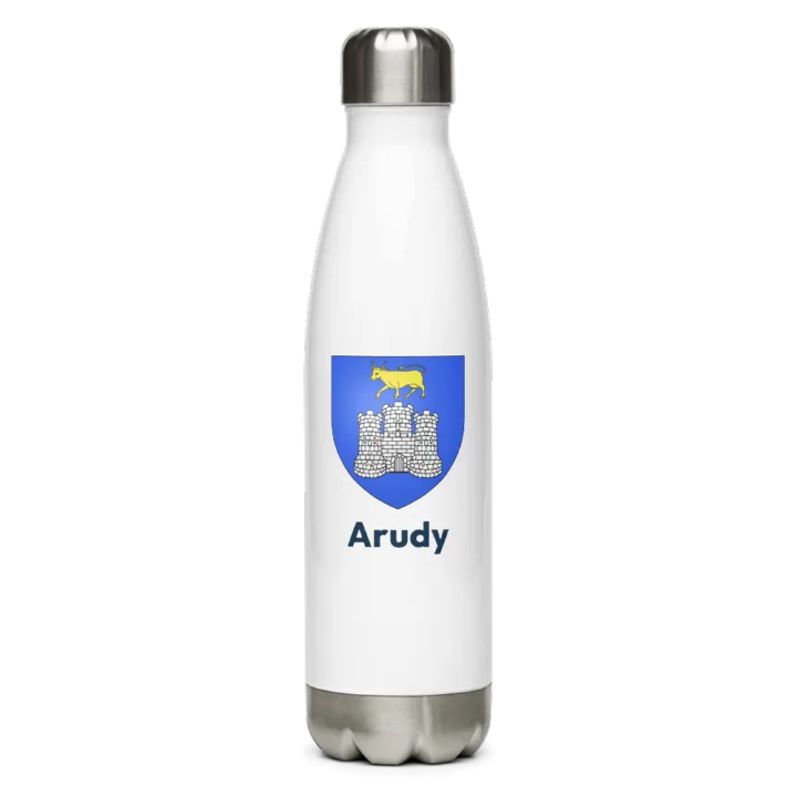 Gourde inox blason de Arudy