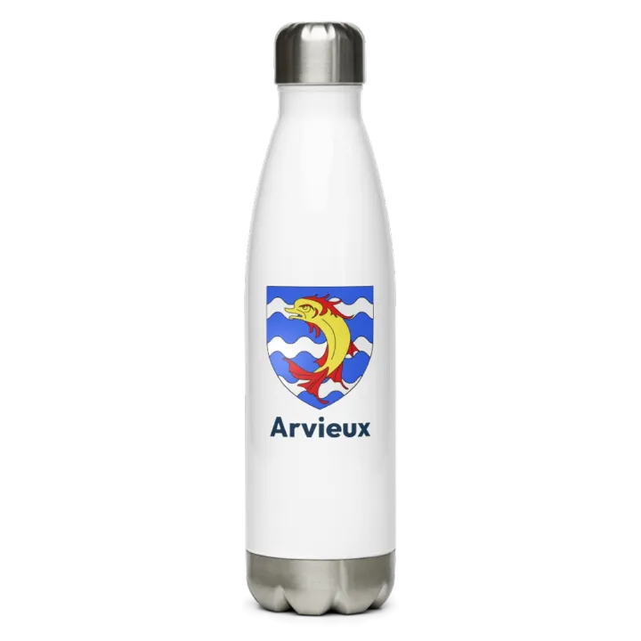 Gourde inox blason de Arvieux