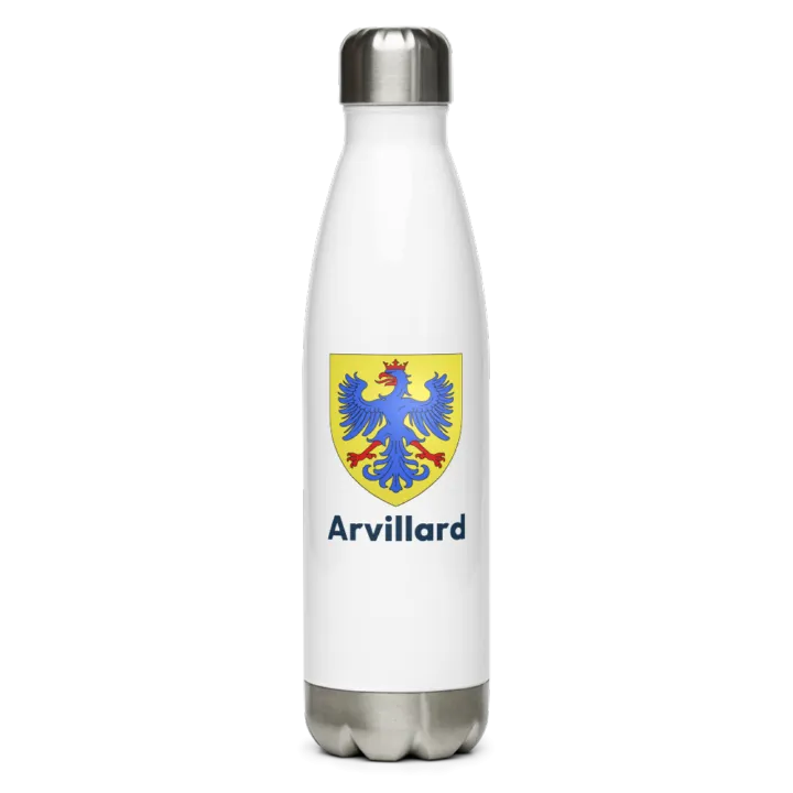 Gourde inox blason de Arvillard