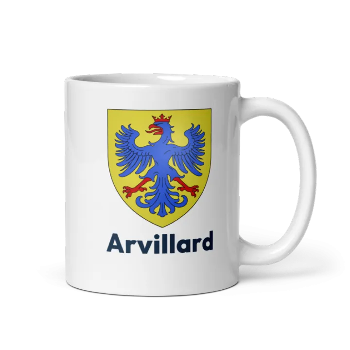 Mug blason de Arvillard
