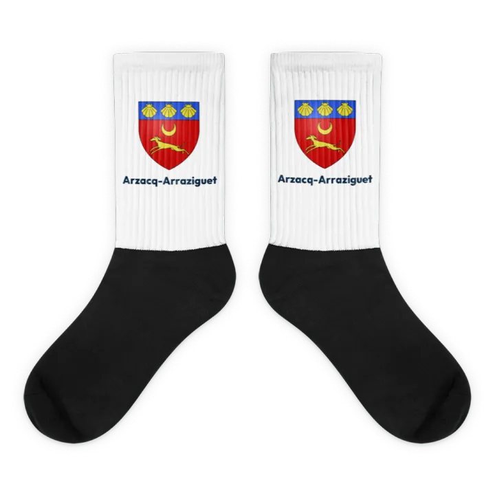 Chaussettes — blason d'Arzacq-Arraziguet