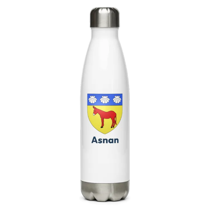 Gourde inox blason de Asnan