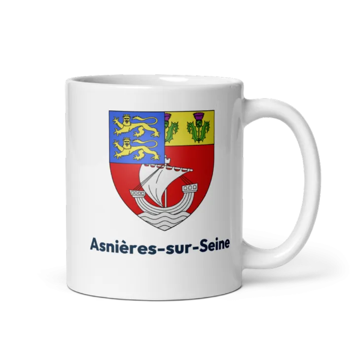 Mug blason de Asnières-sur-Seine