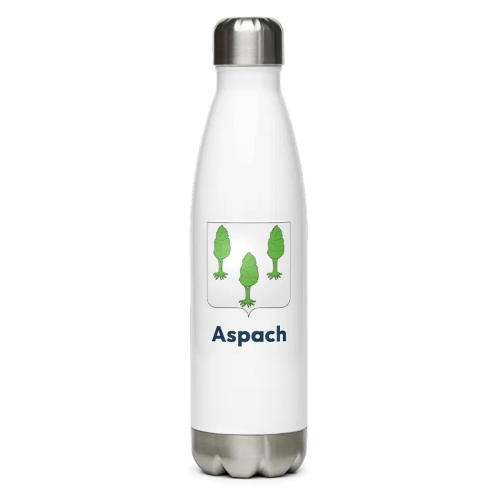 Gourde inox blason de Aspach