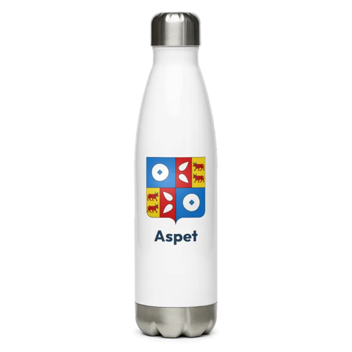 Gourde inox blason de Aspet