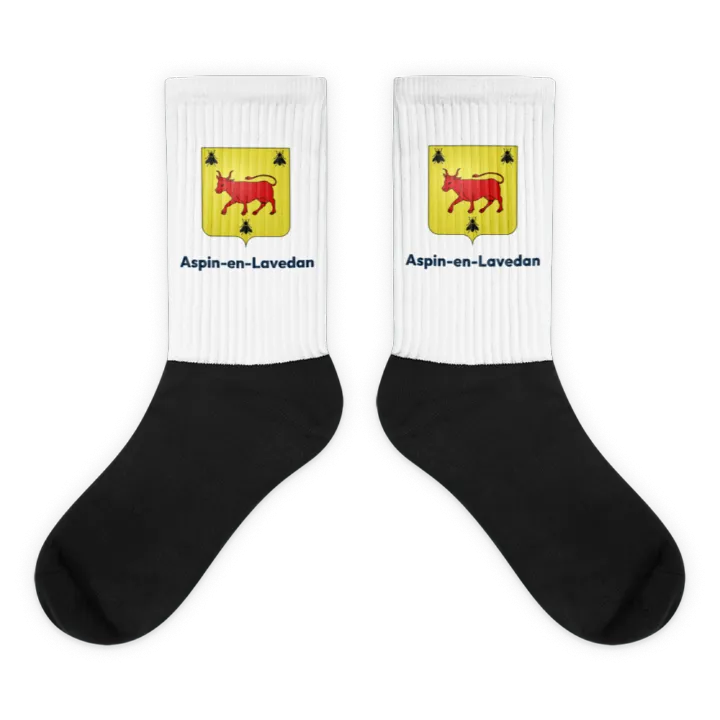 Chaussettes — blason d'Aspin-en-Lavedan