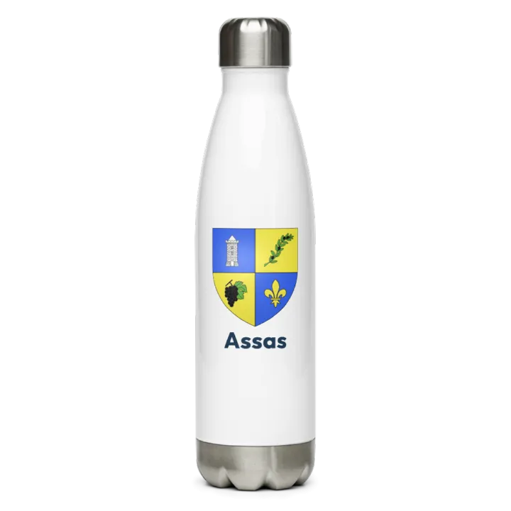 Gourde inox blason de Assas