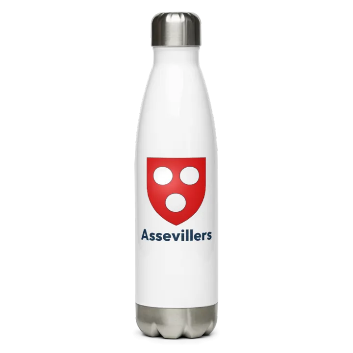 Gourde inox blason de Assevillers