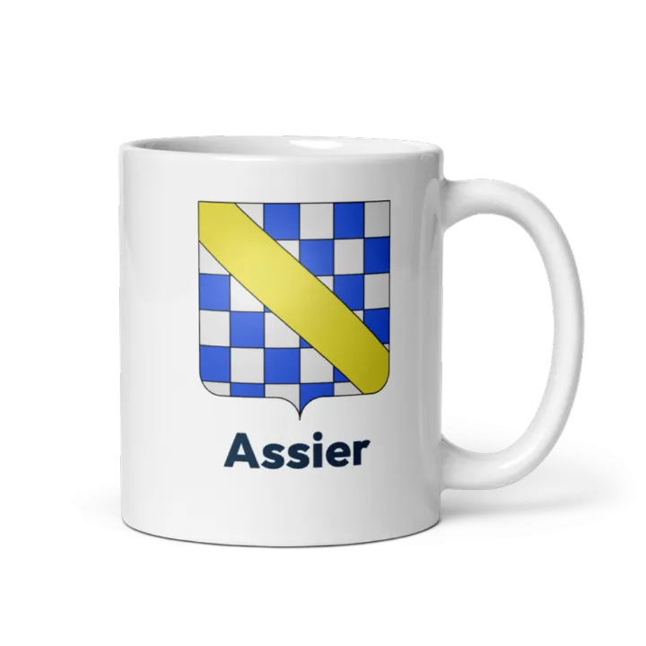 Mug blason de Assier