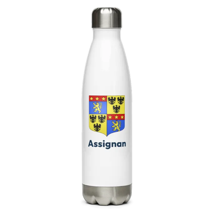 Gourde inox blason de Assignan