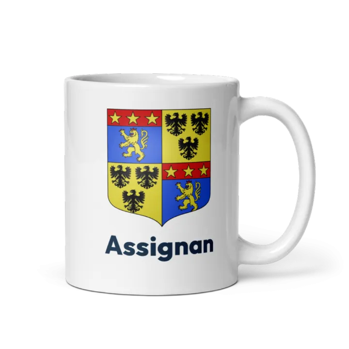 Mug blason de Assignan