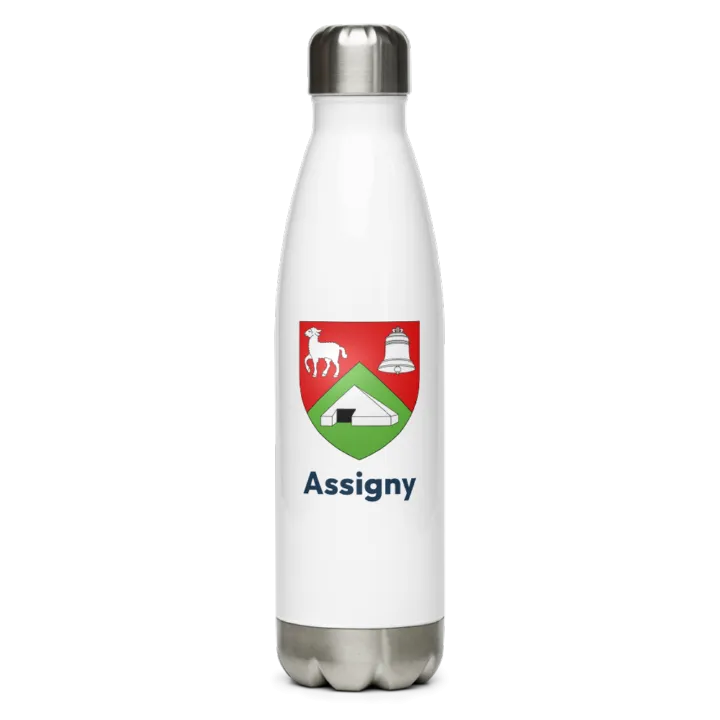 Gourde inox blason de Assigny