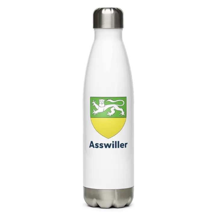 Gourde inox blason de Asswiller