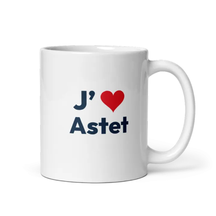 Mug « J’❤ Astet »