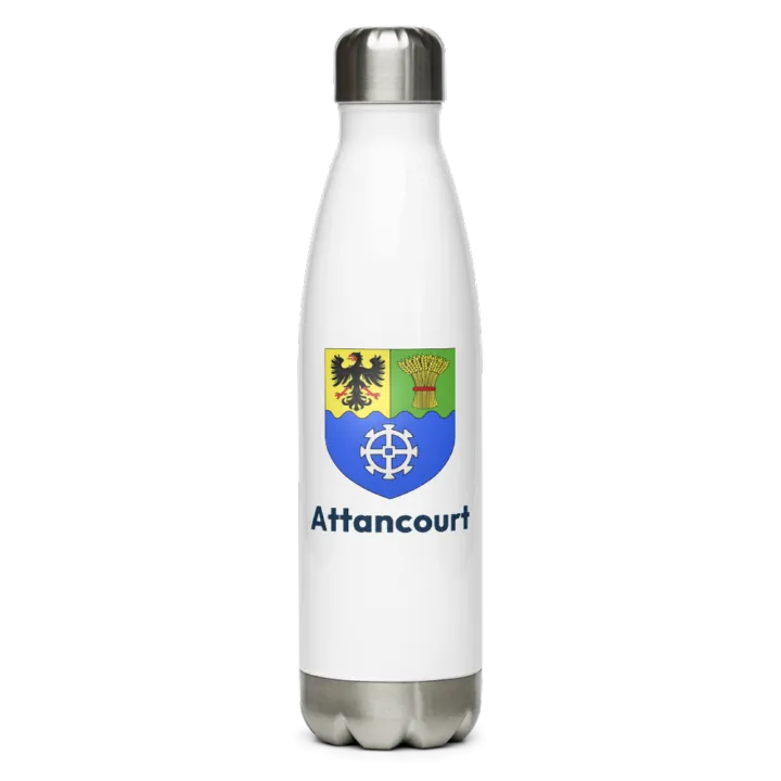 Gourde inox blason de Attancourt