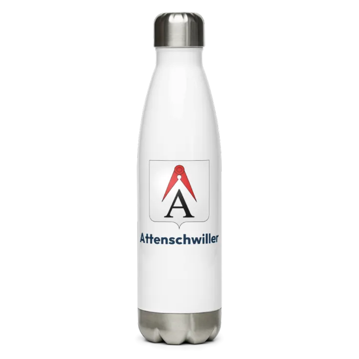 Gourde inox blason de Attenschwiller