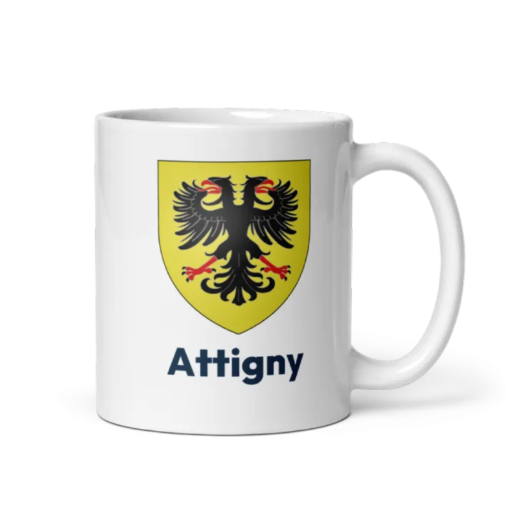 Mug blason de Attigny