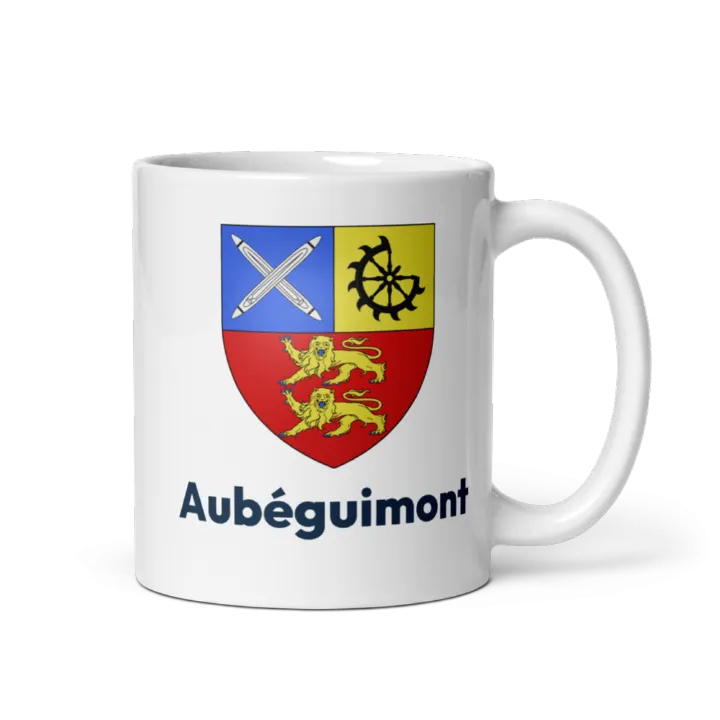 Mug blason de Aubéguimont