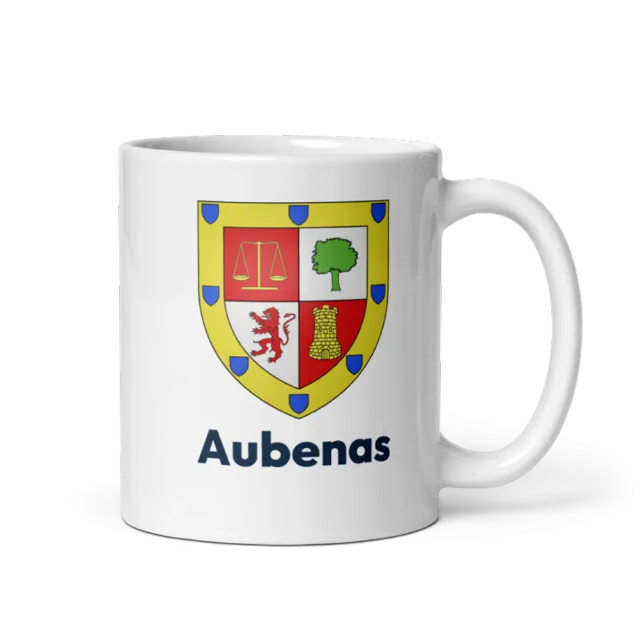 Mug blason de Aubenas