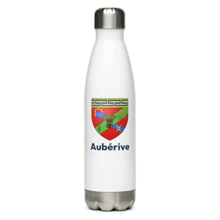 Gourde inox blason de Aubérive