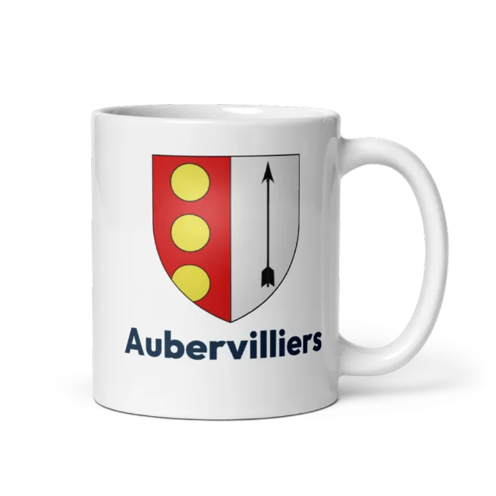 Mug blason de Aubervilliers