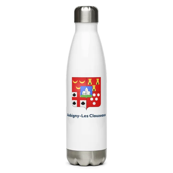 Gourde inox blason de Aubigny-Les Clouzeaux