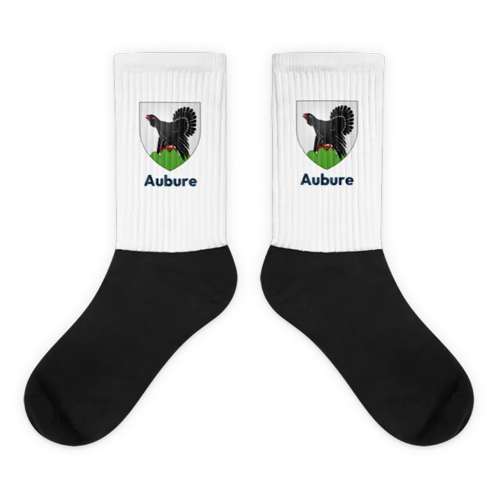 Chaussettes — blason d'Aubure