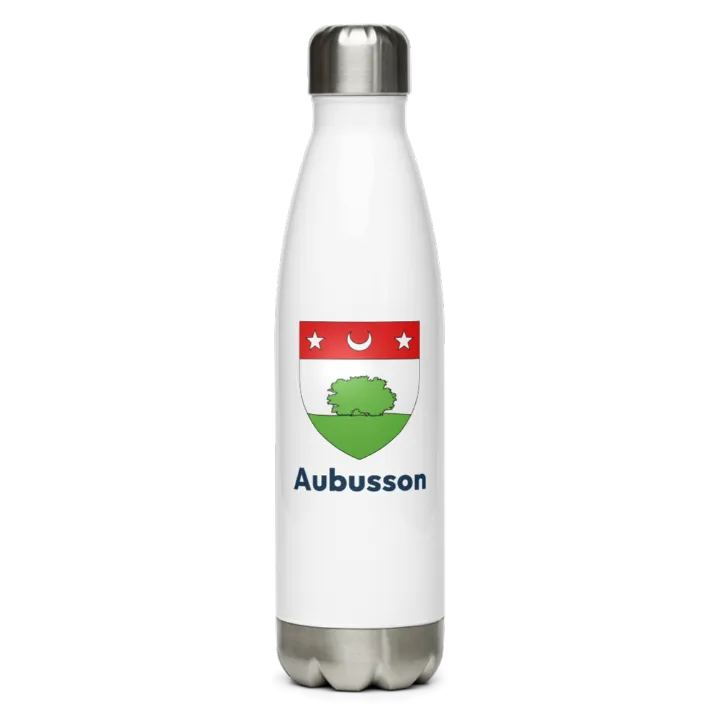 Gourde inox blason de Aubusson