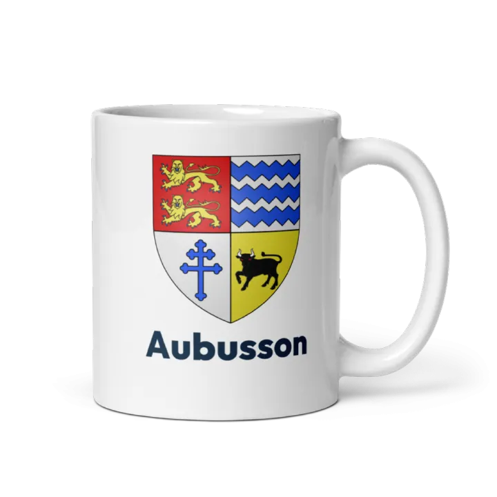 Mug blason de Aubusson