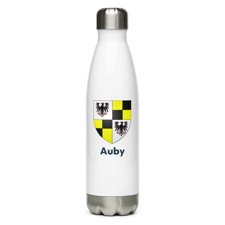 Gourde inox blason de Auby