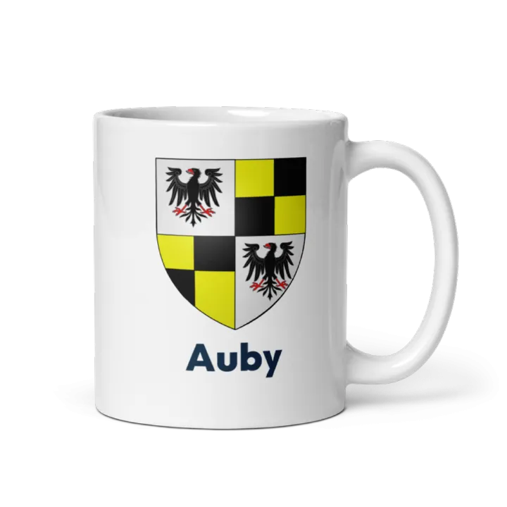 Mug blason de Auby