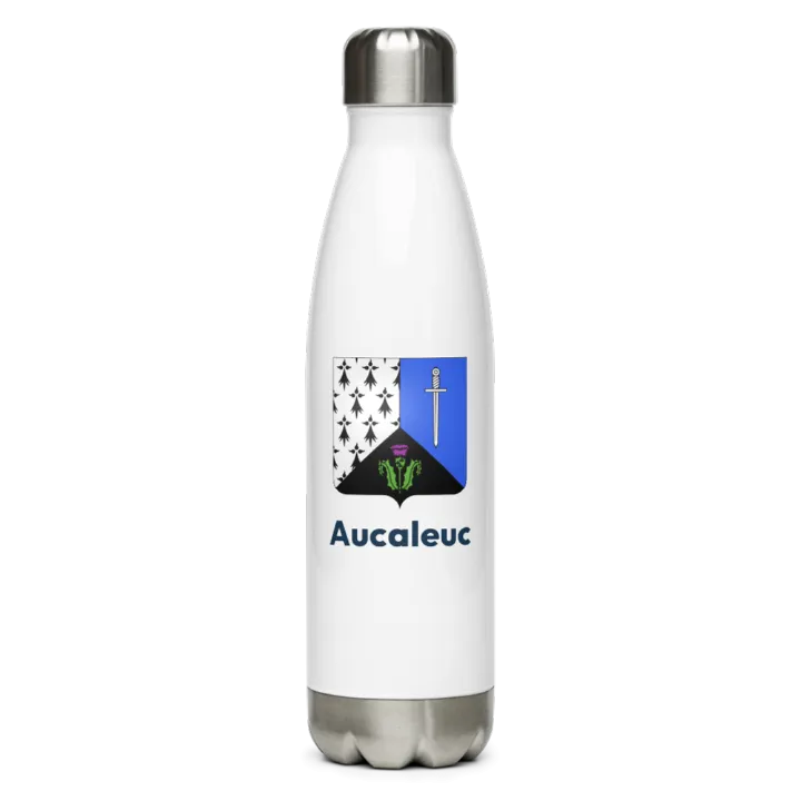 Gourde inox blason de Aucaleuc