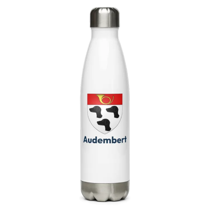 Gourde inox blason de Audembert