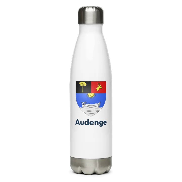 Gourde inox blason de Audenge