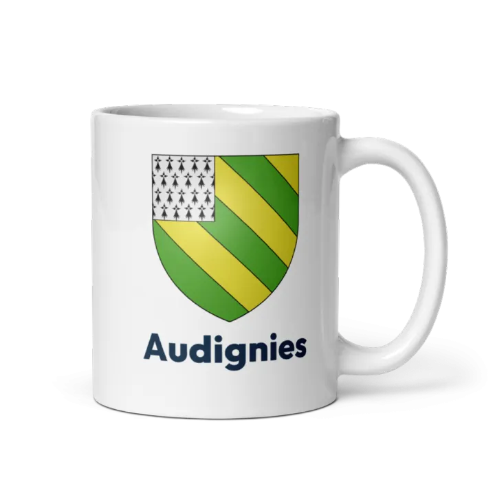 Mug blason de Audignies