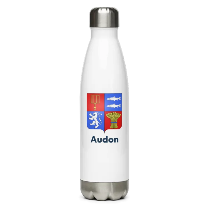 Gourde inox blason de Audon