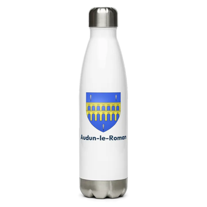Gourde inox blason de Audun-le-Roman