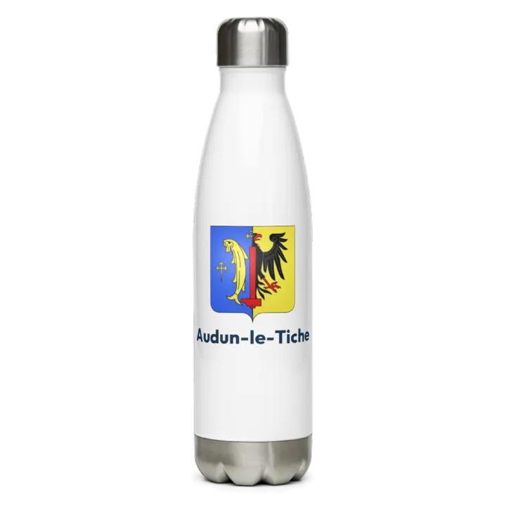 Gourde inox blason de Audun-le-Tiche