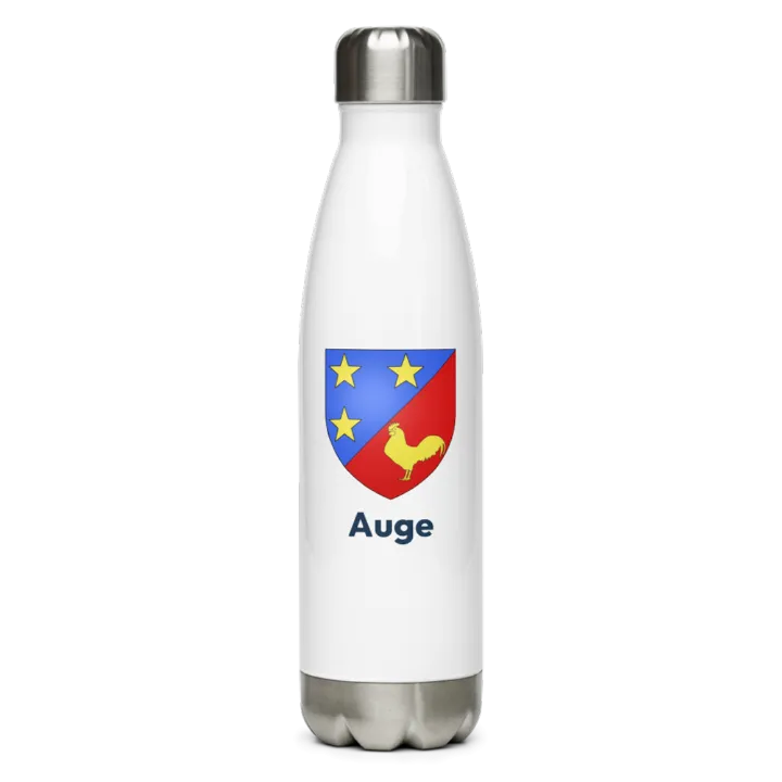 Gourde inox blason de Auge