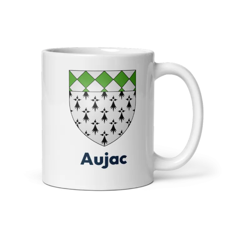Mug blason de Aujac