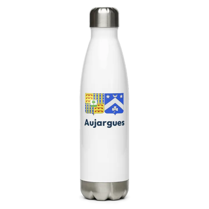 Gourde inox blason de Aujargues