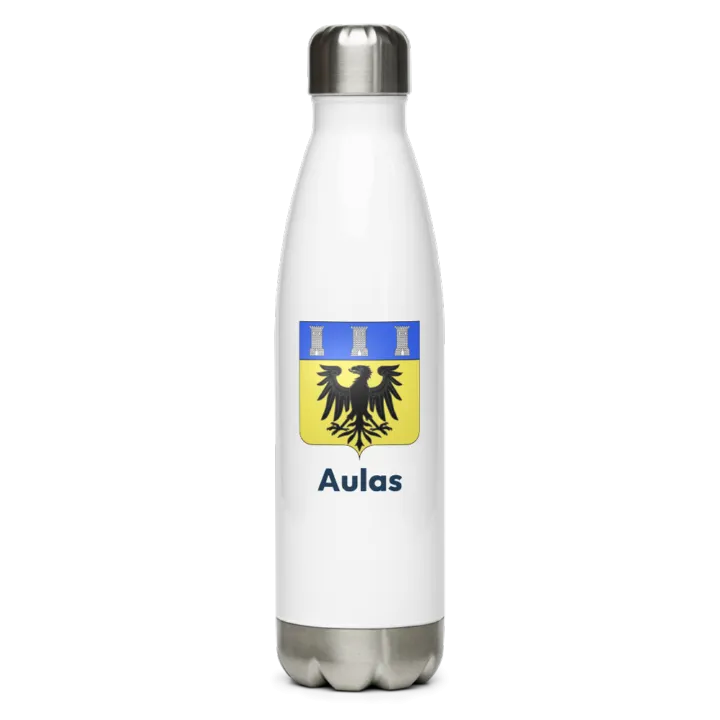 Gourde inox blason de Aulas