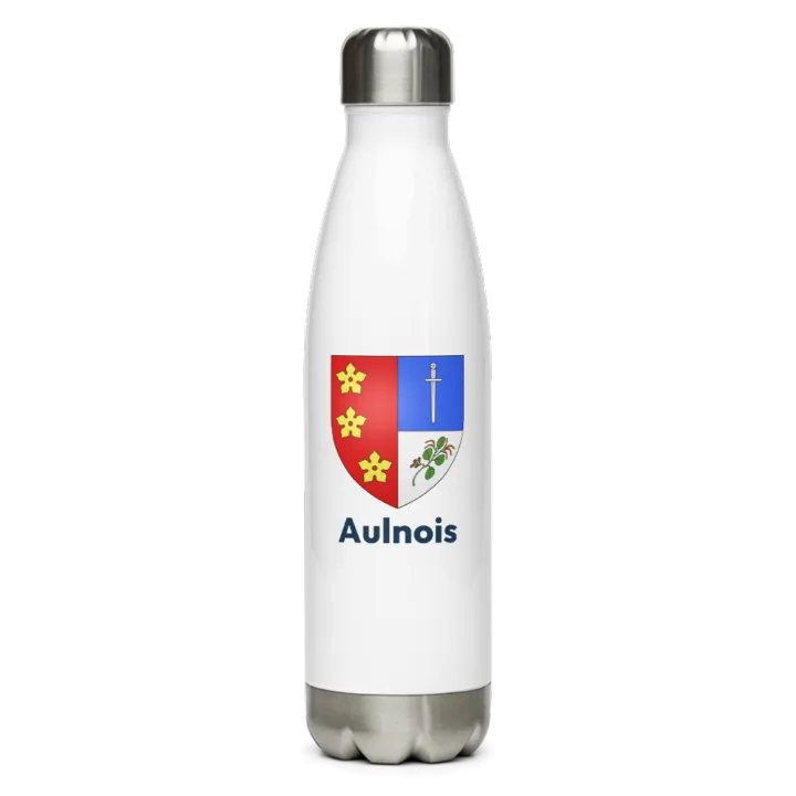 Gourde inox blason de Aulnois