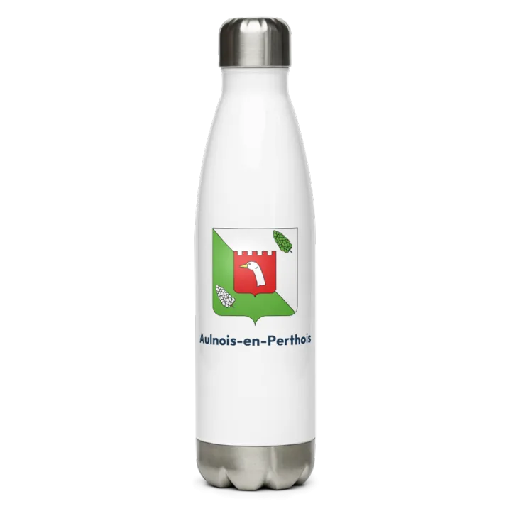 Gourde inox blason de Aulnois-en-Perthois