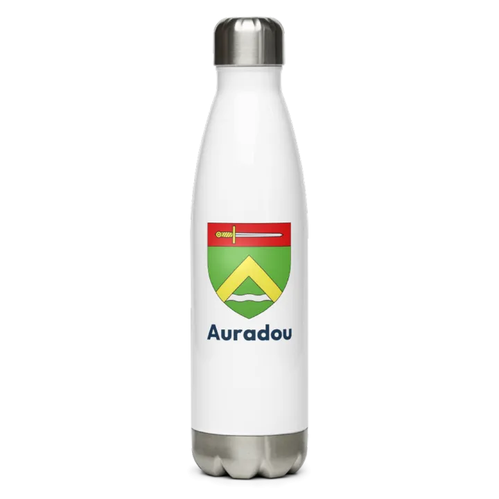 Gourde inox blason de Auradou